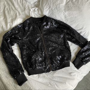 VICTORIA’S SECRET Sequin Bomber Jacket